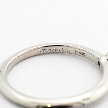 Tiffany & Co Ring Solitaire Square Cut Platinum Diamond — view 4