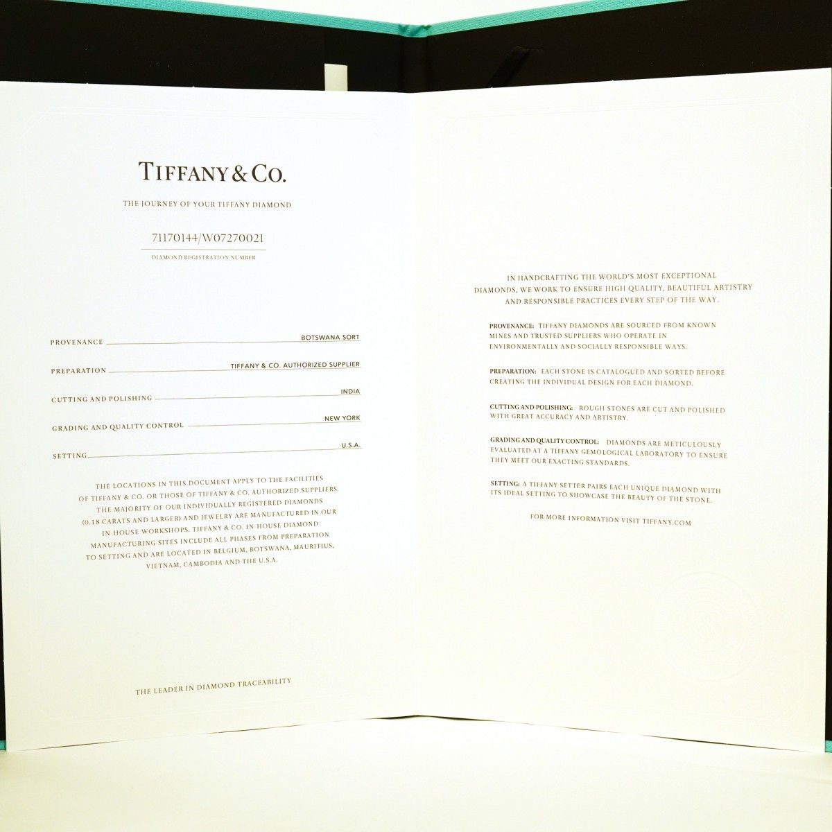 Tiffany & Co Ring Solitaire Square Cut Platinum Diamond — view 9