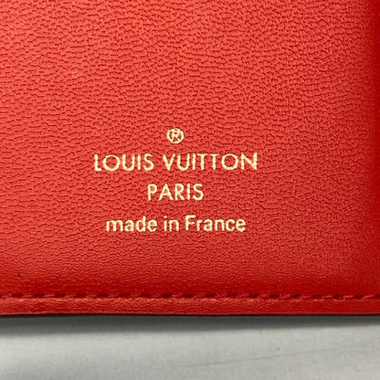 Louis Vuitton Trifold Wallet Monogram Portefeuille Flower Compact Coquelicot — view 4