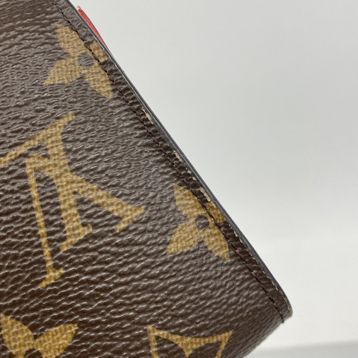 Louis Vuitton Trifold Wallet Monogram Portefeuille Flower Compact Coquelicot — view 7