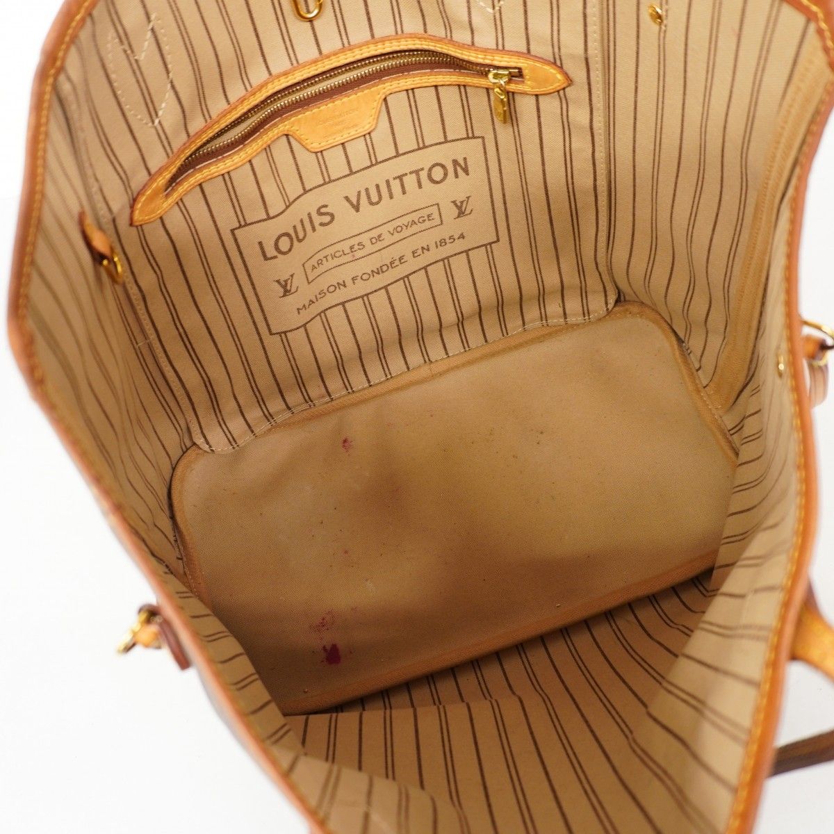 Louis Vuitton Tote Monogram Neverfull Brown — view 4