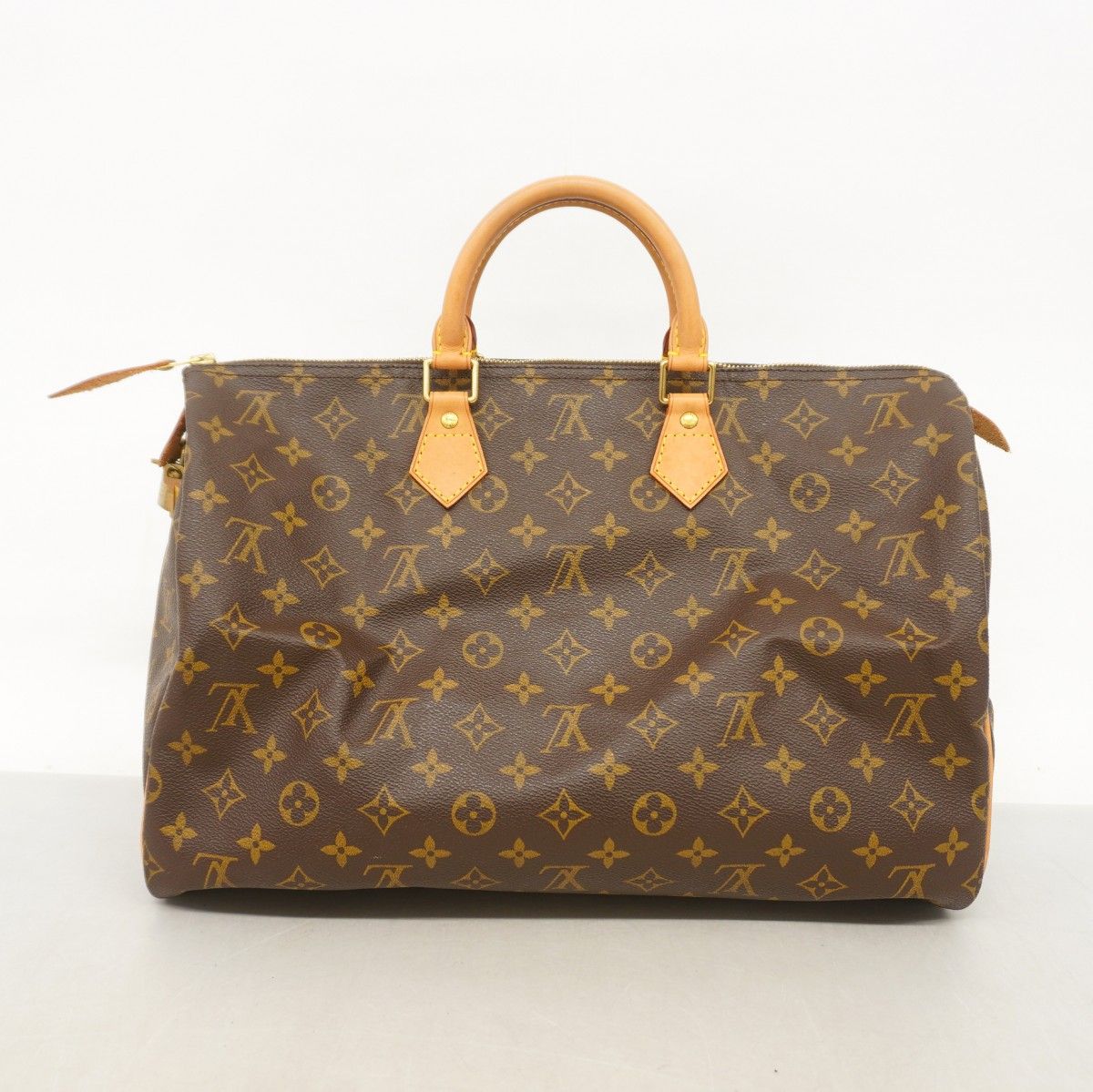 Louis Vuitton Handbag Monogram Speedy 40 Brown — view 9