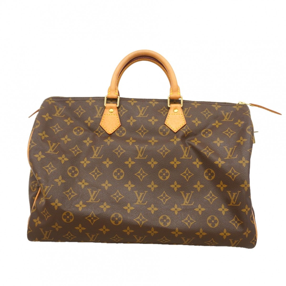 Louis Vuitton Handbag Monogram Speedy 40 Brown