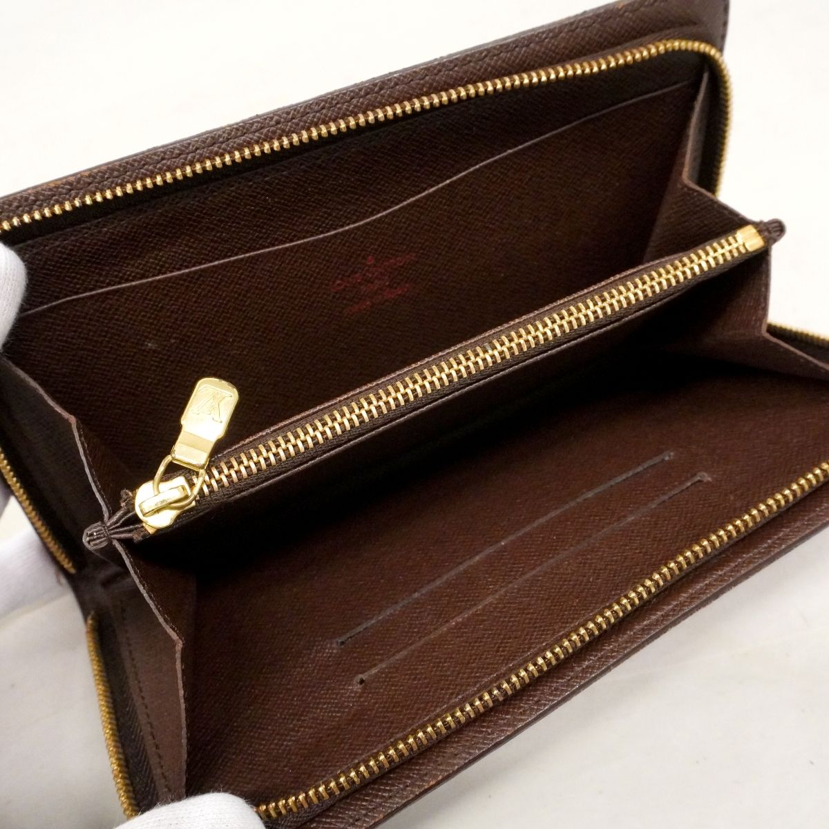 Louis Vuitton Wallet Damier Porte-Monnaie Gip Ebene — view 4