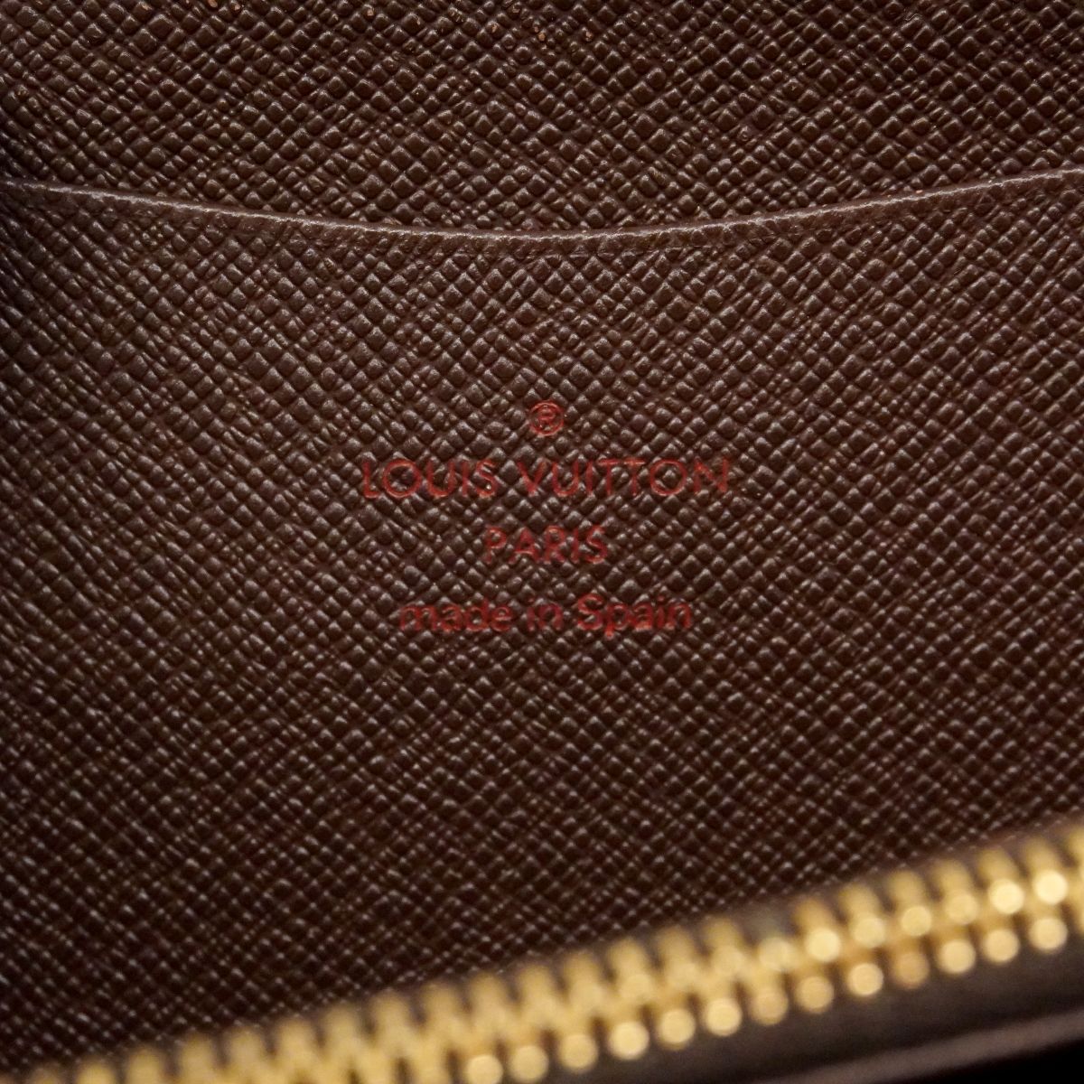 Louis Vuitton Wallet Damier Porte-Monnaie Gip Ebene — view 5
