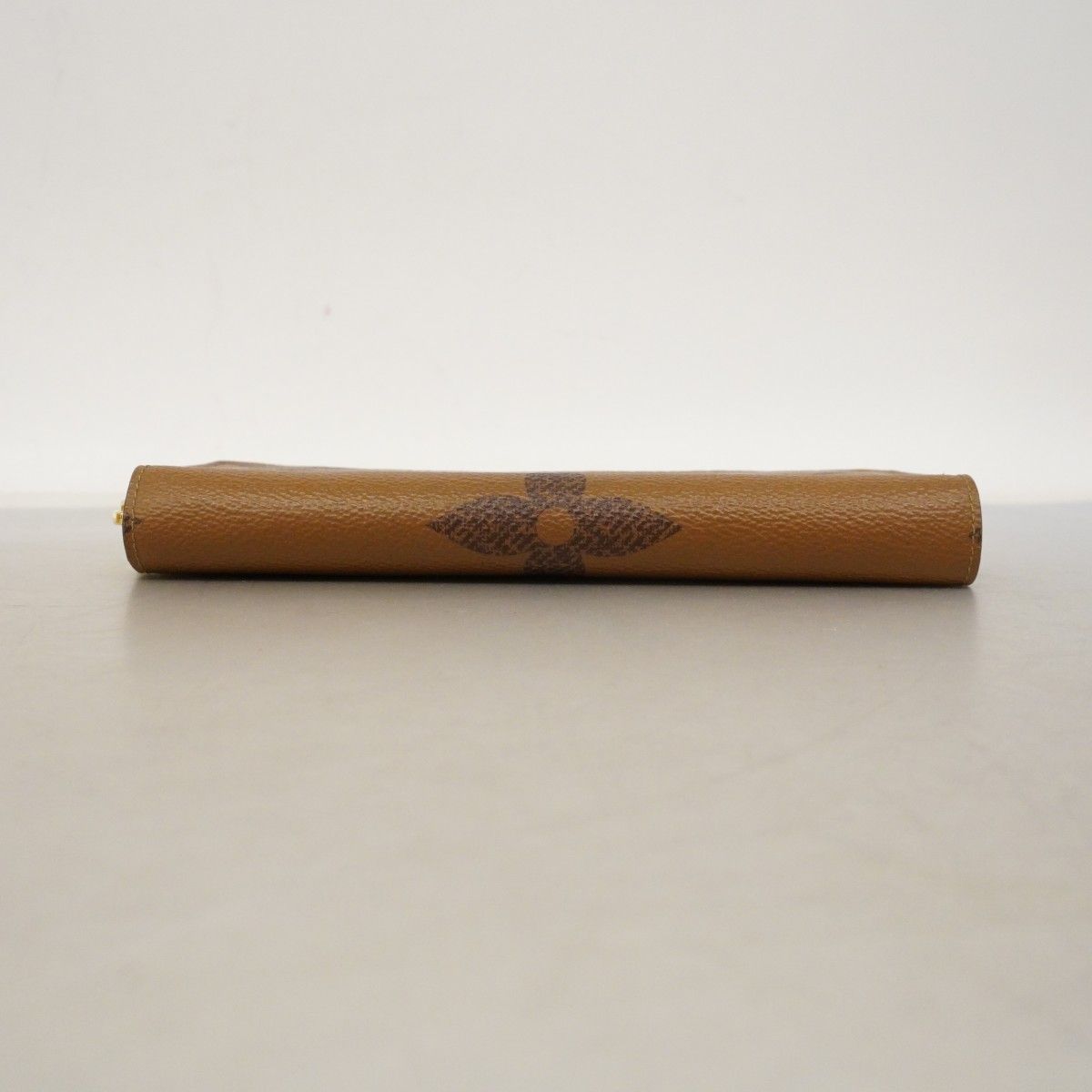 Louis Vuitton Wallet Monogram Giant Reverse Zippy Brown — view 3