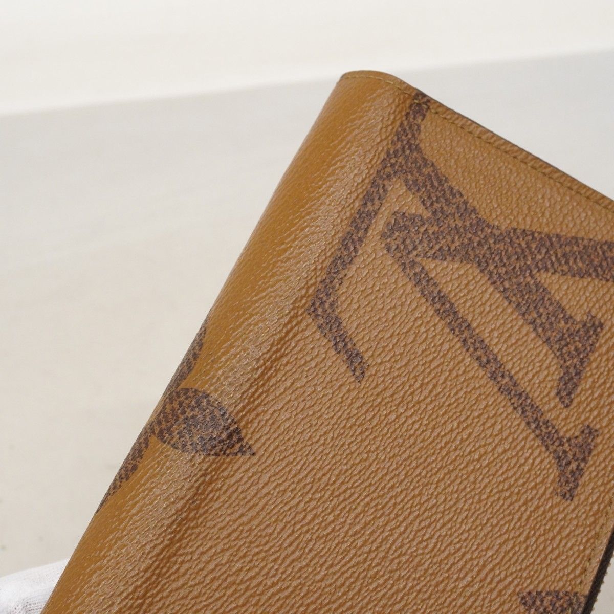 Louis Vuitton Wallet Monogram Giant Reverse Zippy Brown — view 8