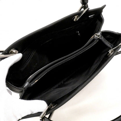 Gucci Handbag Bamboo 002 Nylon Black Silver — view 4