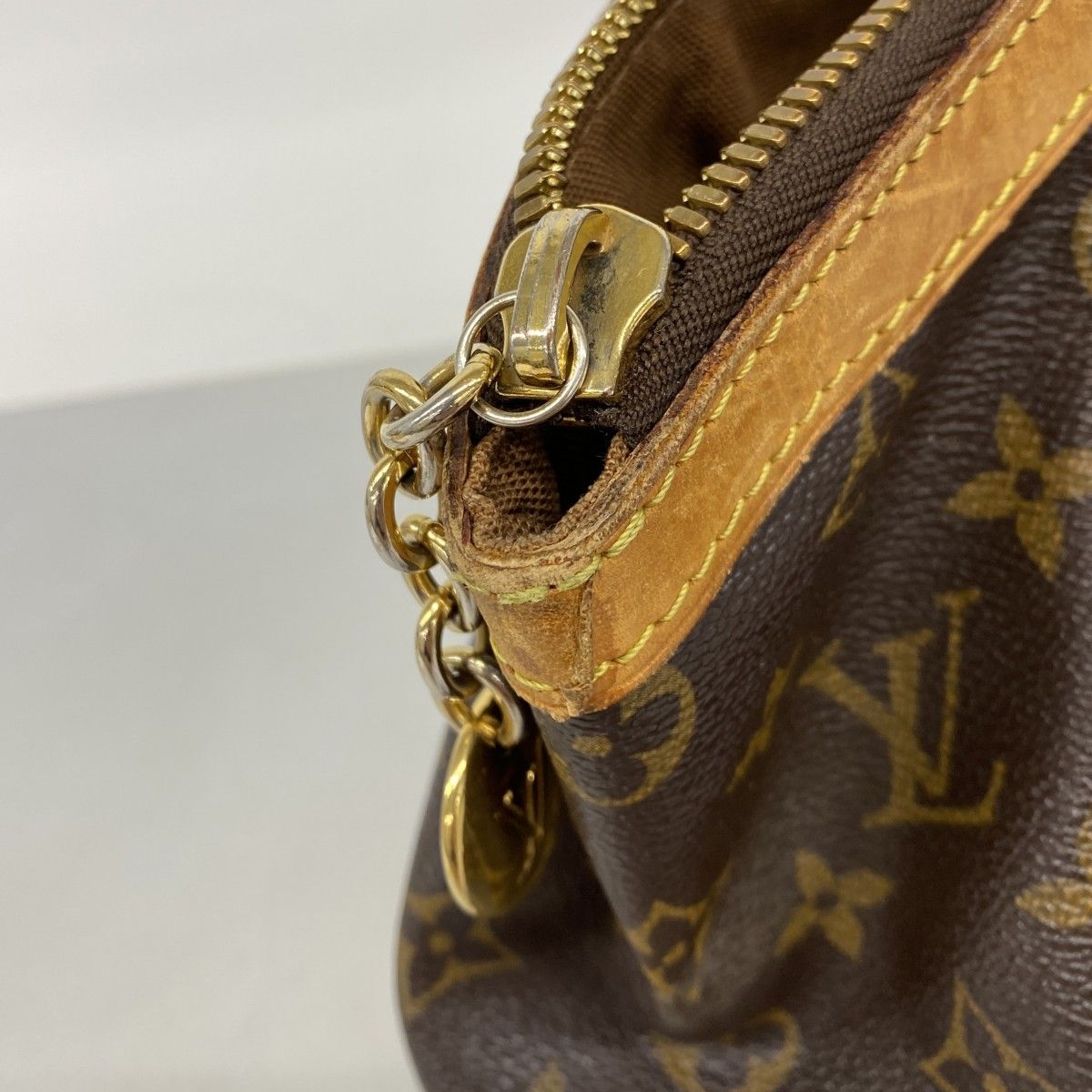 Louis Vuitton Handbag Monogram Tivoli PM Brown — view 7