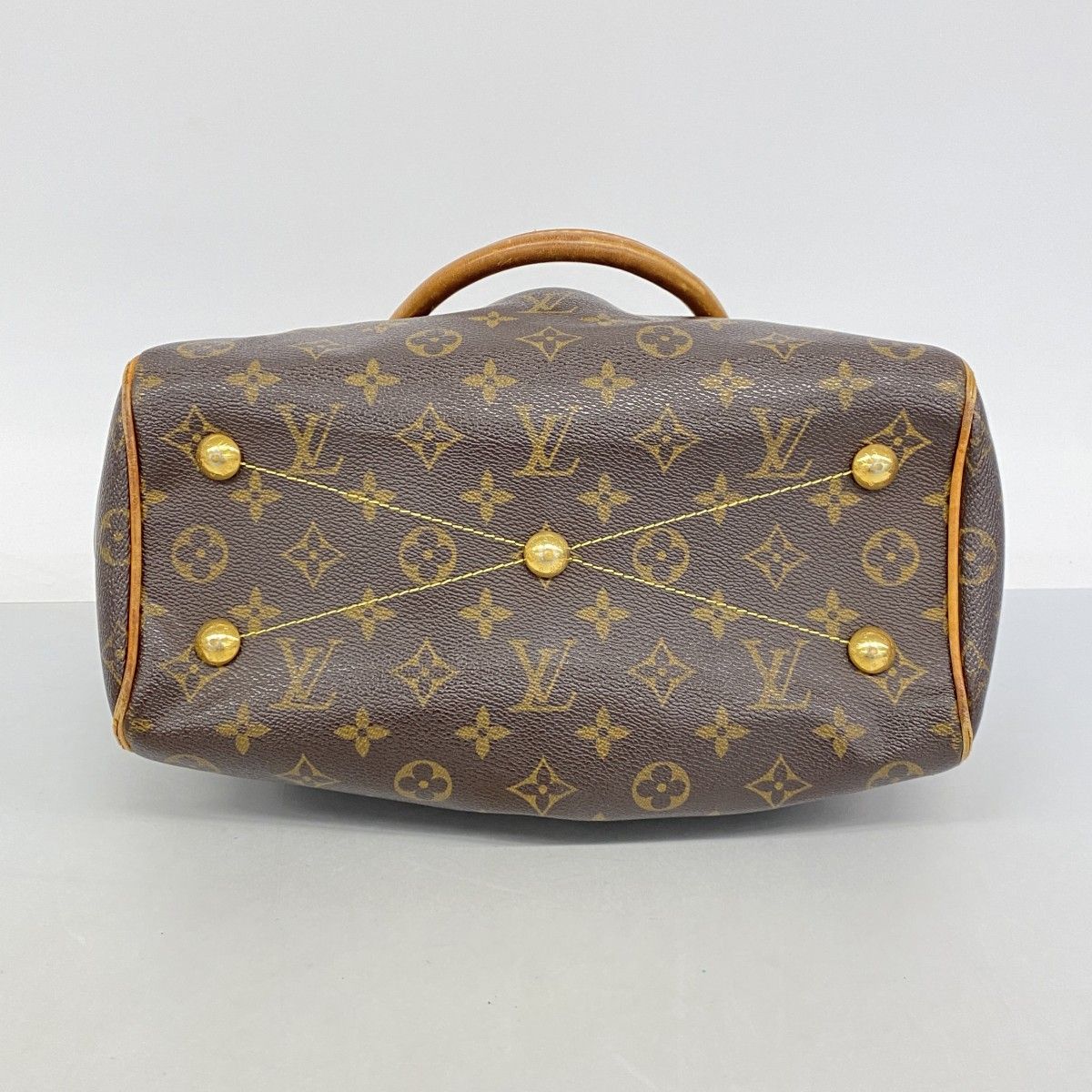 Louis Vuitton Handbag Monogram Tivoli PM Brown — view 3