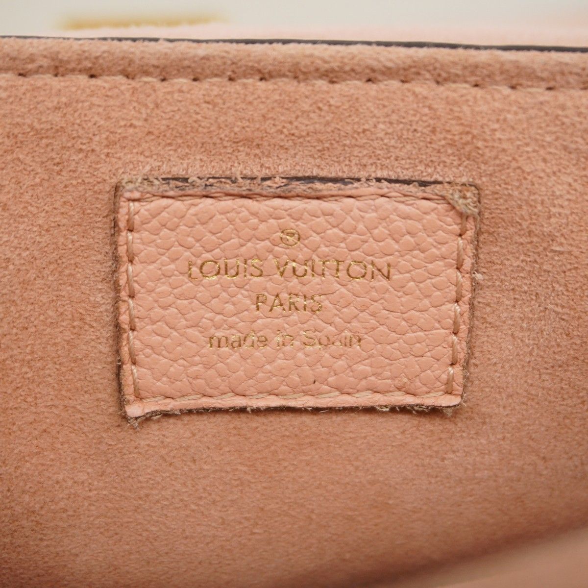 Louis Vuitton Handbag Monogram Empreinte Georges BB Rose Poodle 2-Way — view 5