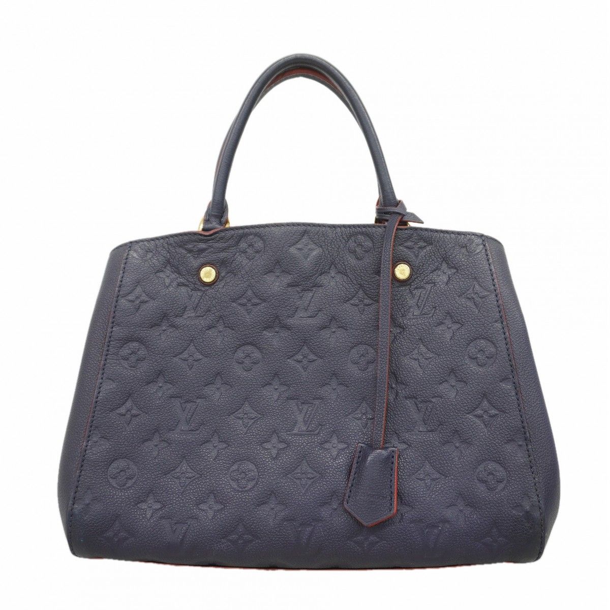 Louis Vuitton Handbag Monogram Empreinte Montaigne Marine 2-Way