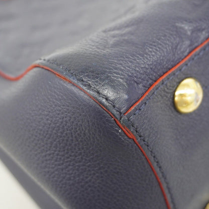 Louis Vuitton Handbag Monogram Empreinte Montaigne Marine 2-Way — view 7