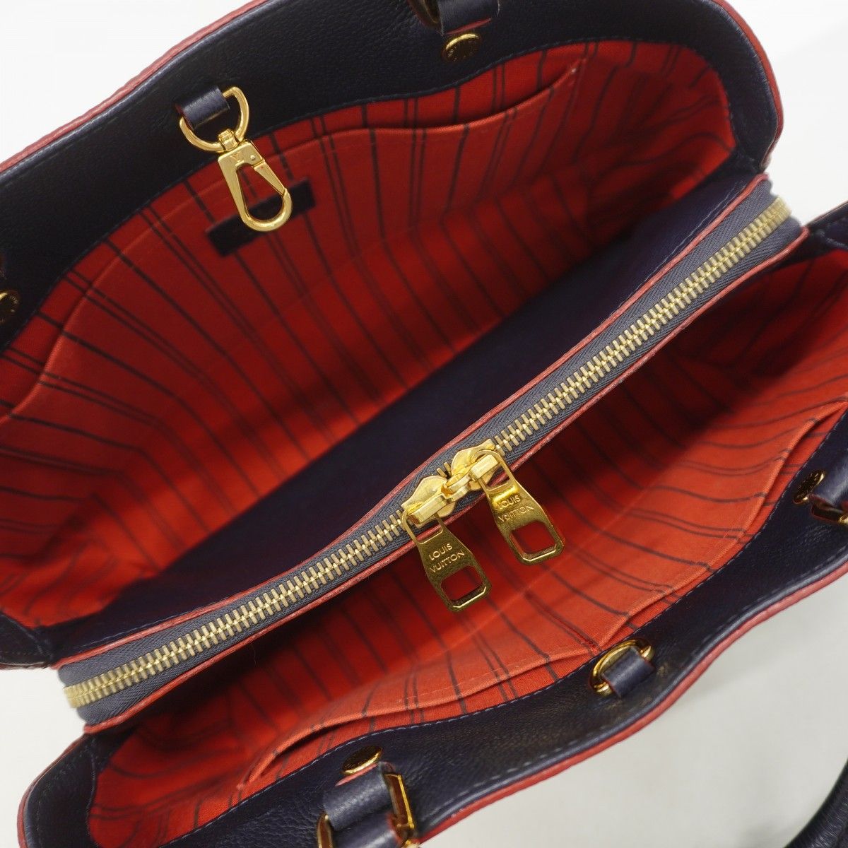 Louis Vuitton Handbag Monogram Empreinte Montaigne Marine 2-Way — view 4