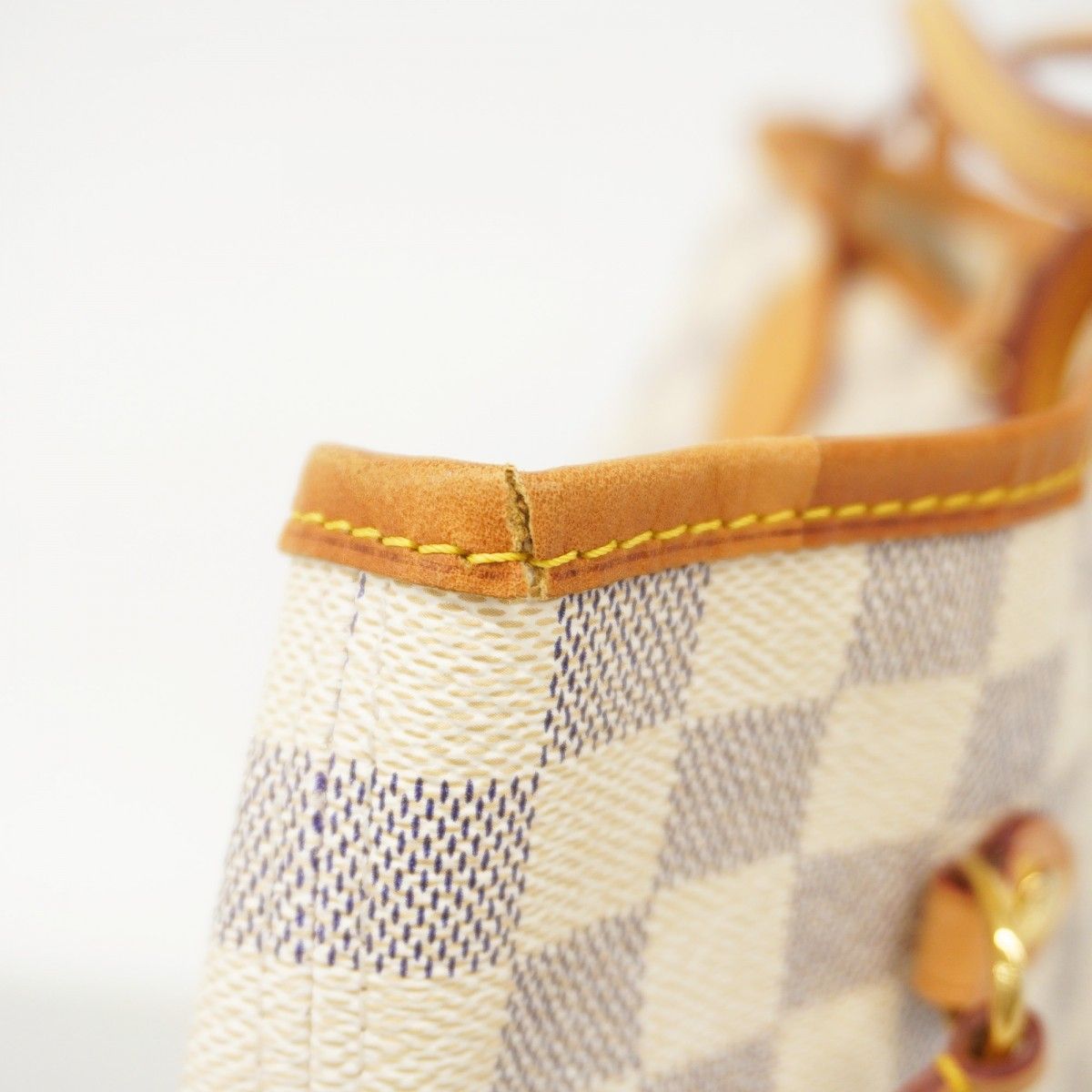 Louis Vuitton Tote Damier Azur Neverfull White — view 6