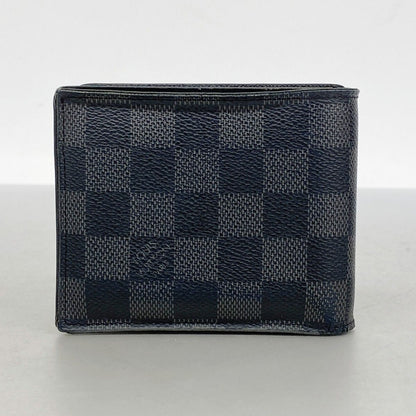 Louis Vuitton Wallet Damier Graphite Portefeuille Amerigo NM Black Gray — view 9