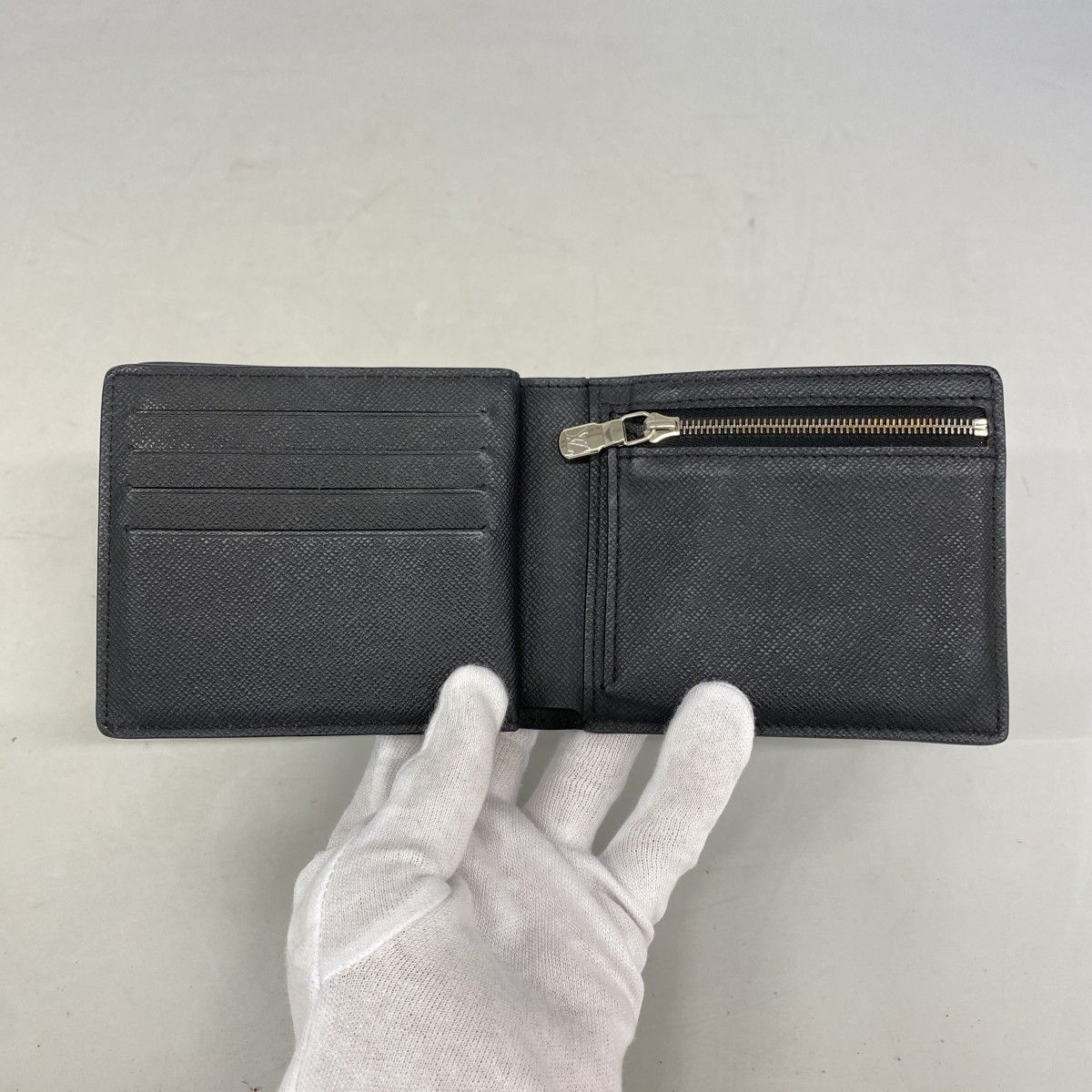 Louis Vuitton Wallet Damier Graphite Portefeuille Amerigo NM Black Gray — view 8