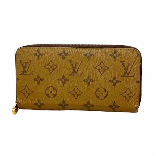 Louis Vuitton Wallet Monogram Reverse Zippy Brown