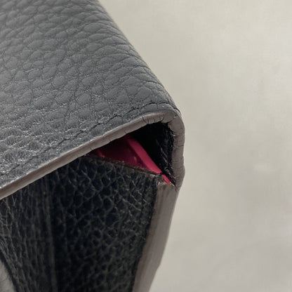 Louis Vuitton Wallet Taurillon Portefeuille Capucines Noir — view 6