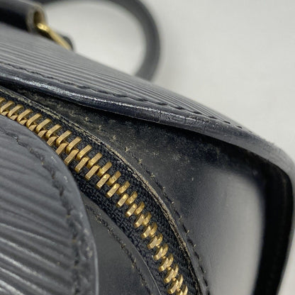 Louis Vuitton Handbag Epi Soufflot Noir — view 6