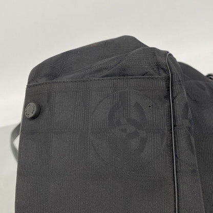 Chanel Tote New Travel Nylon Black Cles Diss — view 6