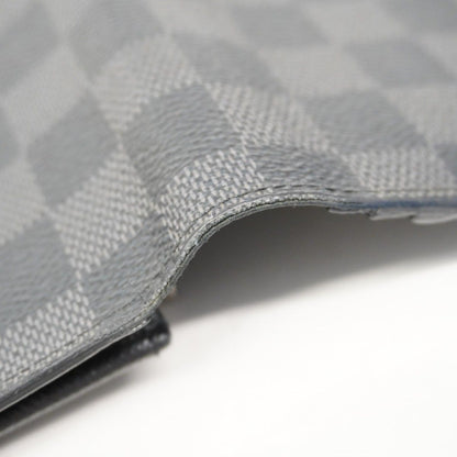 Louis Vuitton Wallet Damier Graphite Portefeuille Brazza Black — view 5