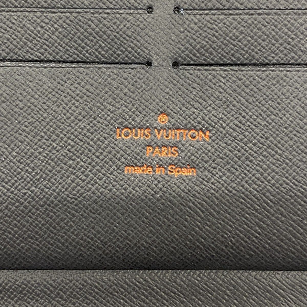 Louis Vuitton Wallet Monogram Ink Upside Down Zippy Organizer NM Navy — view 4