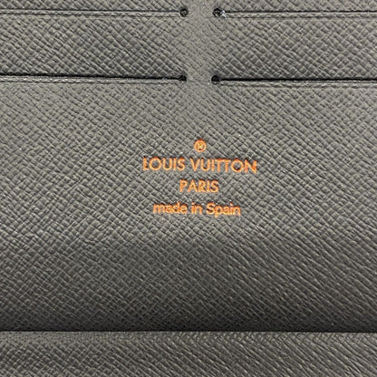 Louis Vuitton Wallet Monogram Ink Upside Down Zippy Organizer NM Navy — view 4