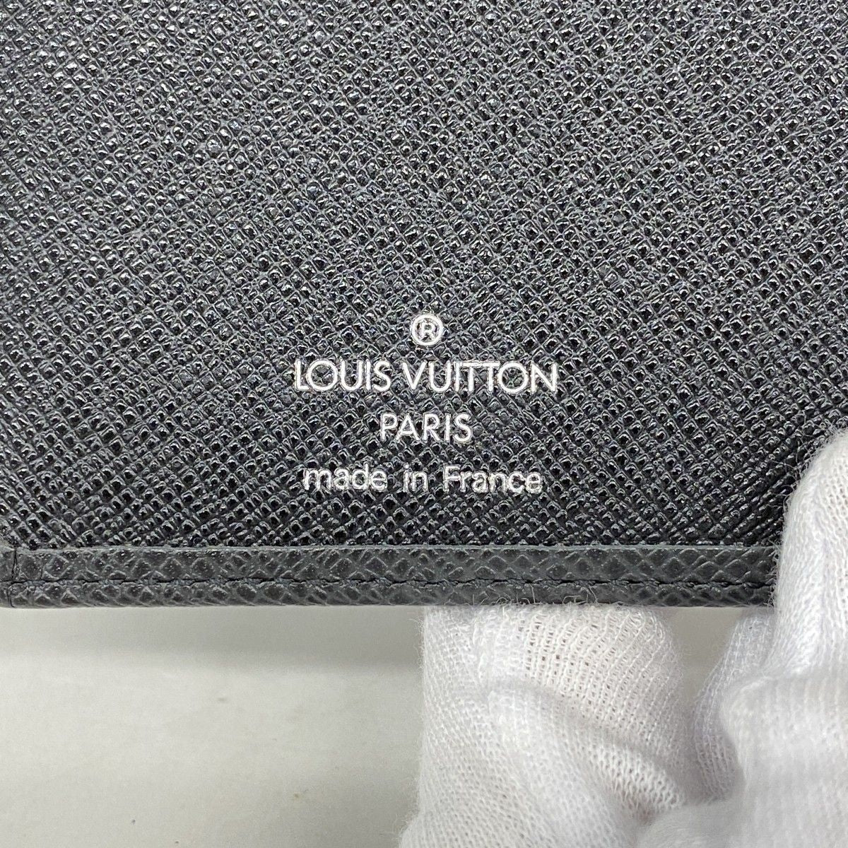 Louis Vuitton Long Bill Holder Taiga Porte-Billets Carte Cles Ardoise Wallet — view 4