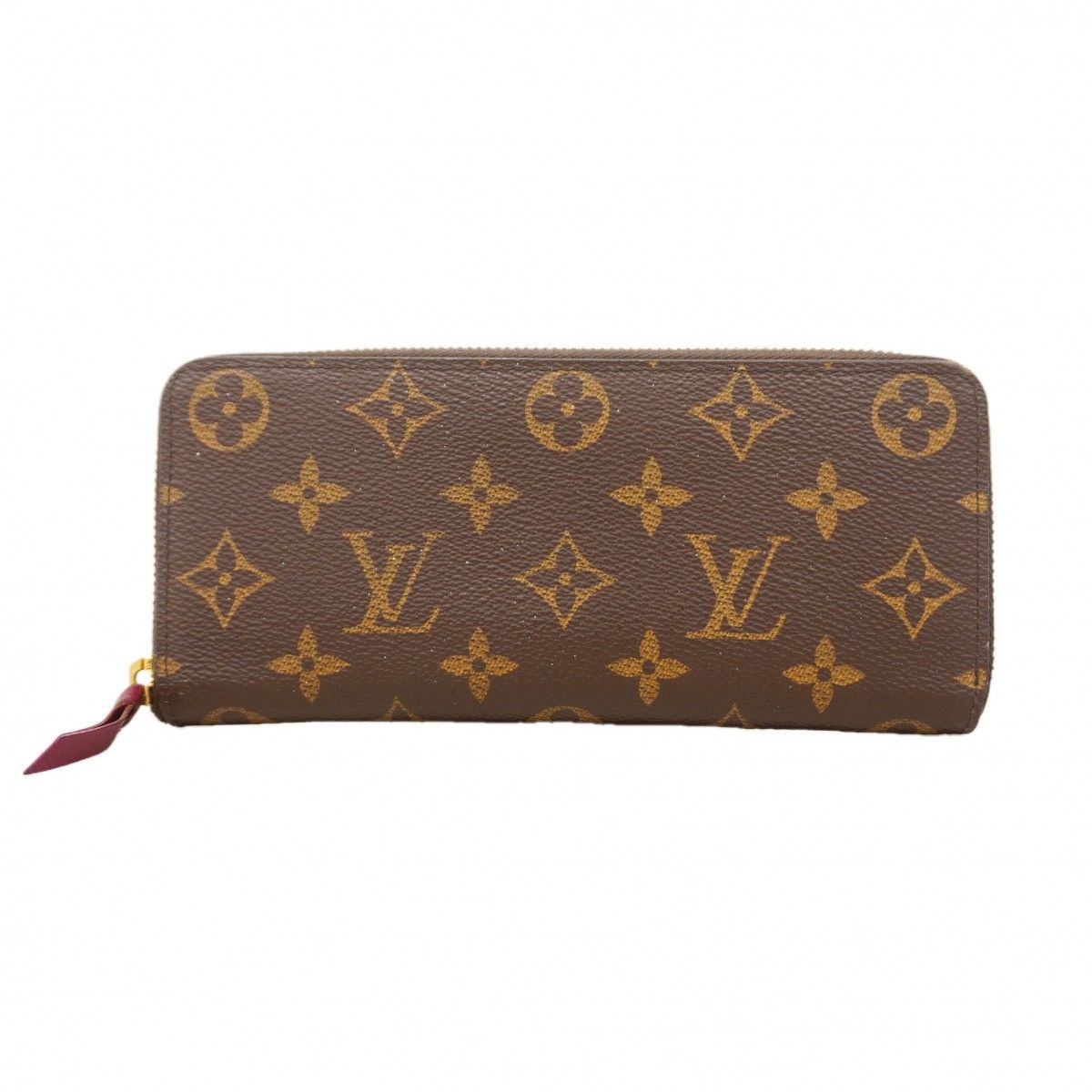 Louis Vuitton Wallet Monogram Portefeuille Clemence Fuchsia