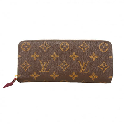 Louis Vuitton Wallet Monogram Portefeuille Clemence Fuchsia