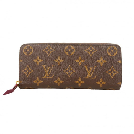 Louis Vuitton Wallet Monogram Portefeuille Clemence Fuchsia