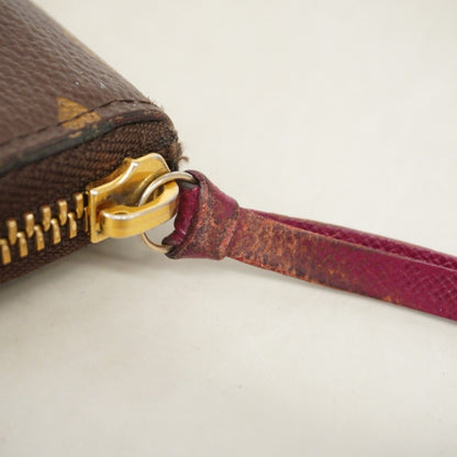 Louis Vuitton Wallet Monogram Portefeuille Clemence Fuchsia — view 7