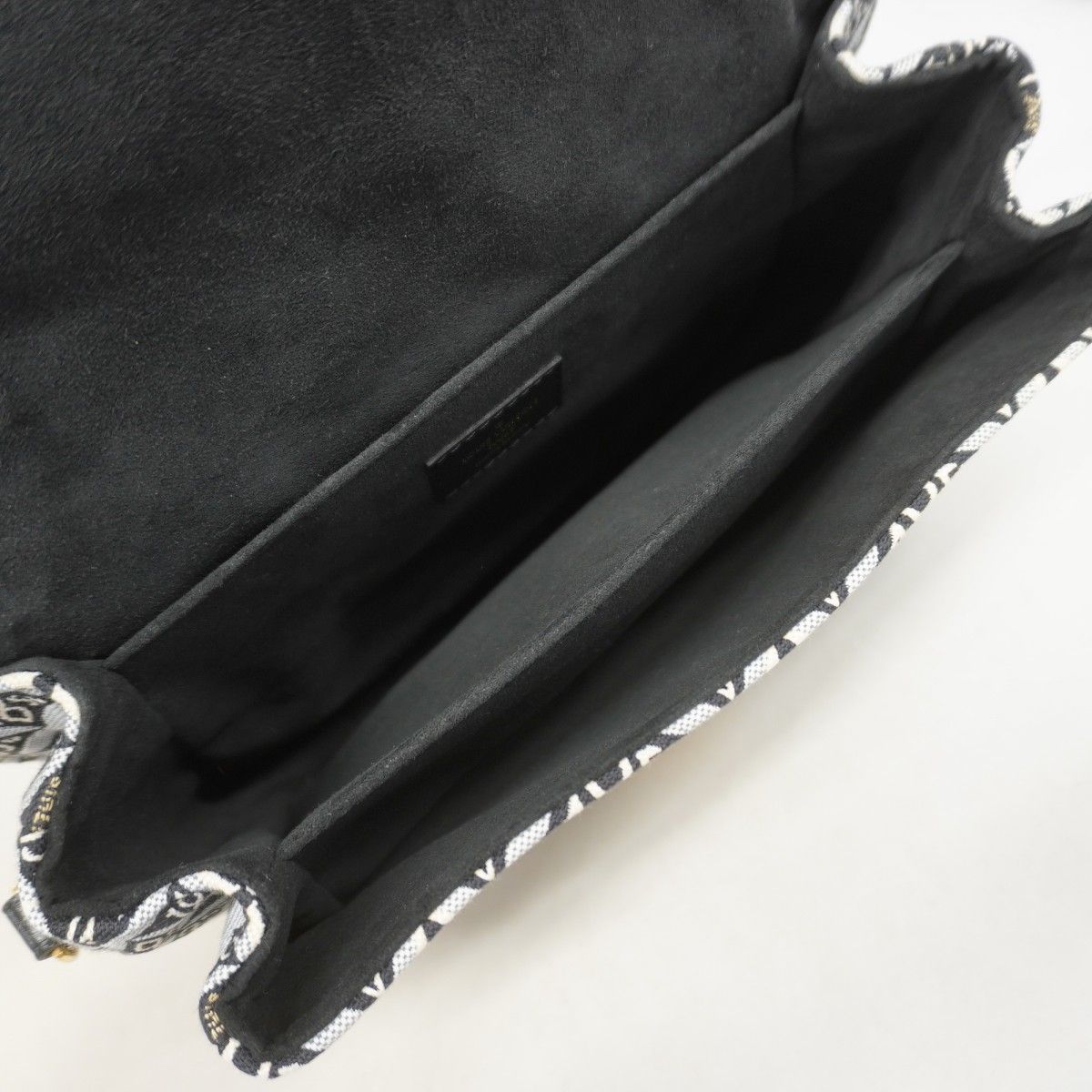 Louis Vuitton Handbag Monogram Jacquard Since Pochette Metis Black 2-Way — view 4