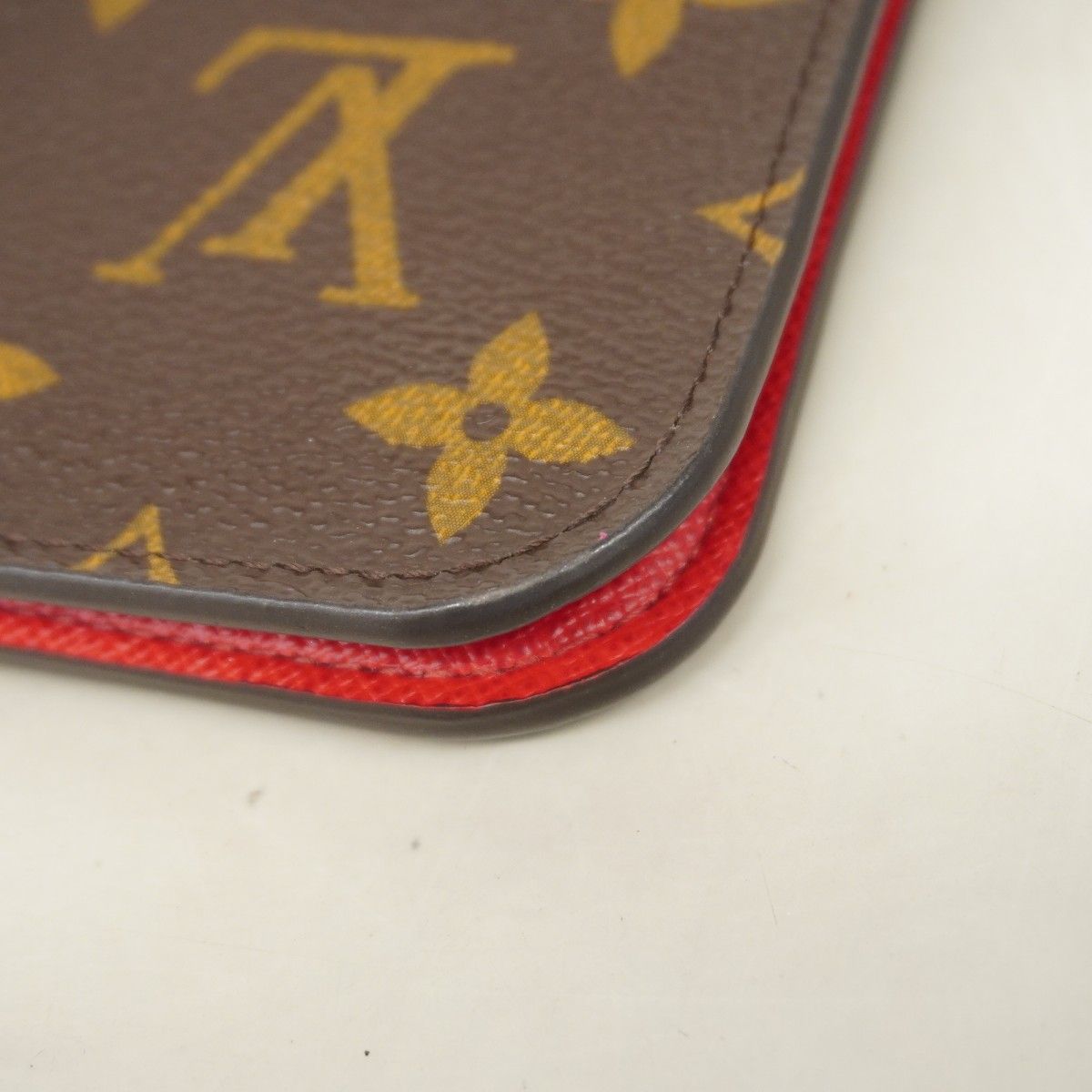 Louis Vuitton Wallet Monogram Portefeuille Kimono Cerise — view 5