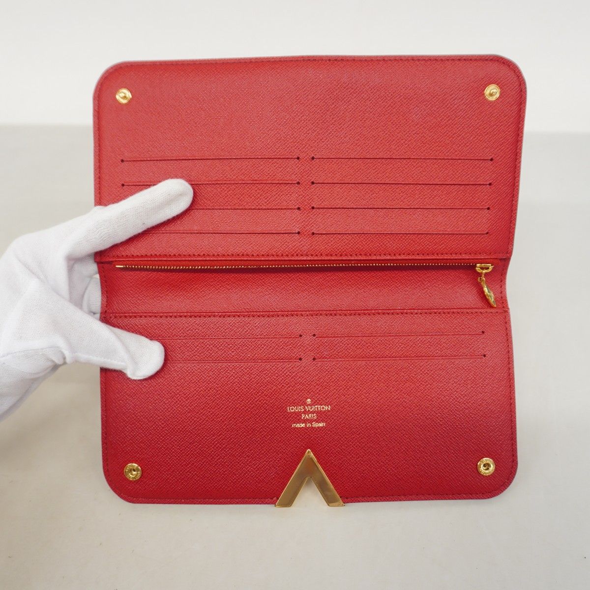 Louis Vuitton Wallet Monogram Portefeuille Kimono Cerise — view 3