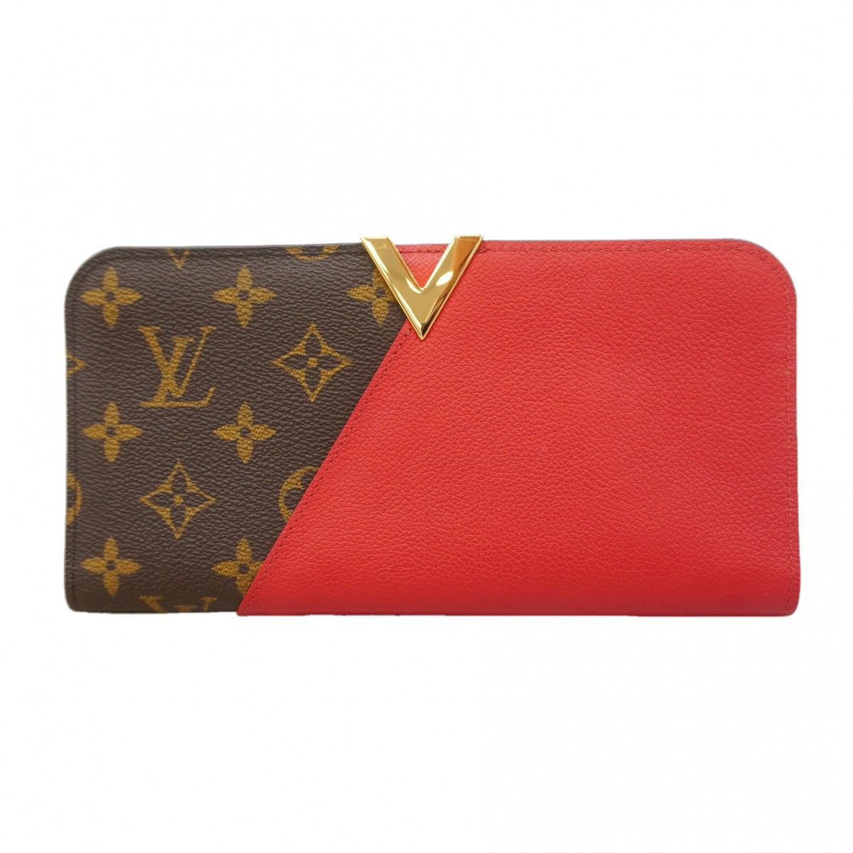Louis Vuitton Wallet Monogram Portefeuille Kimono Cerise