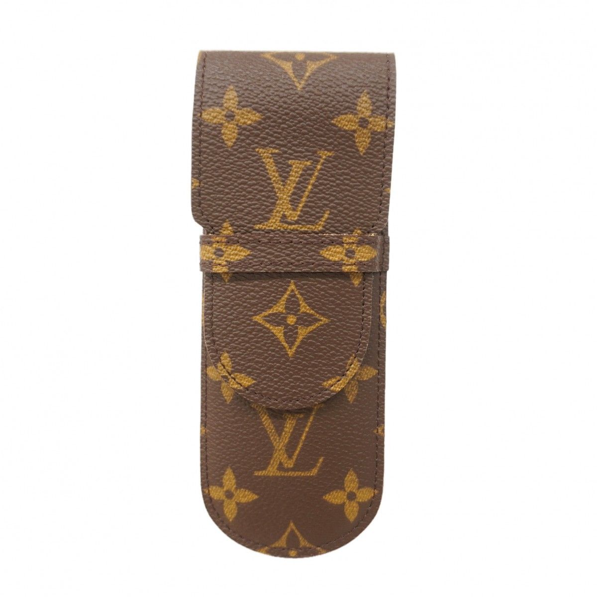 Louis Vuitton Pen Case Monogram Etuistillo Brown