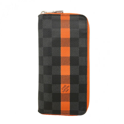 Louis Vuitton Wallet Damier Graphite Comet Portefeuille Vasco Black Orange