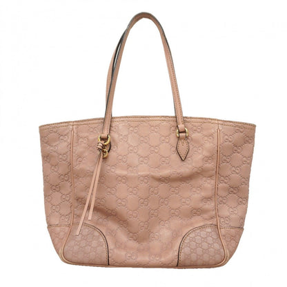 Gucci Tote Guccissima Leather Pink Champagne Gold