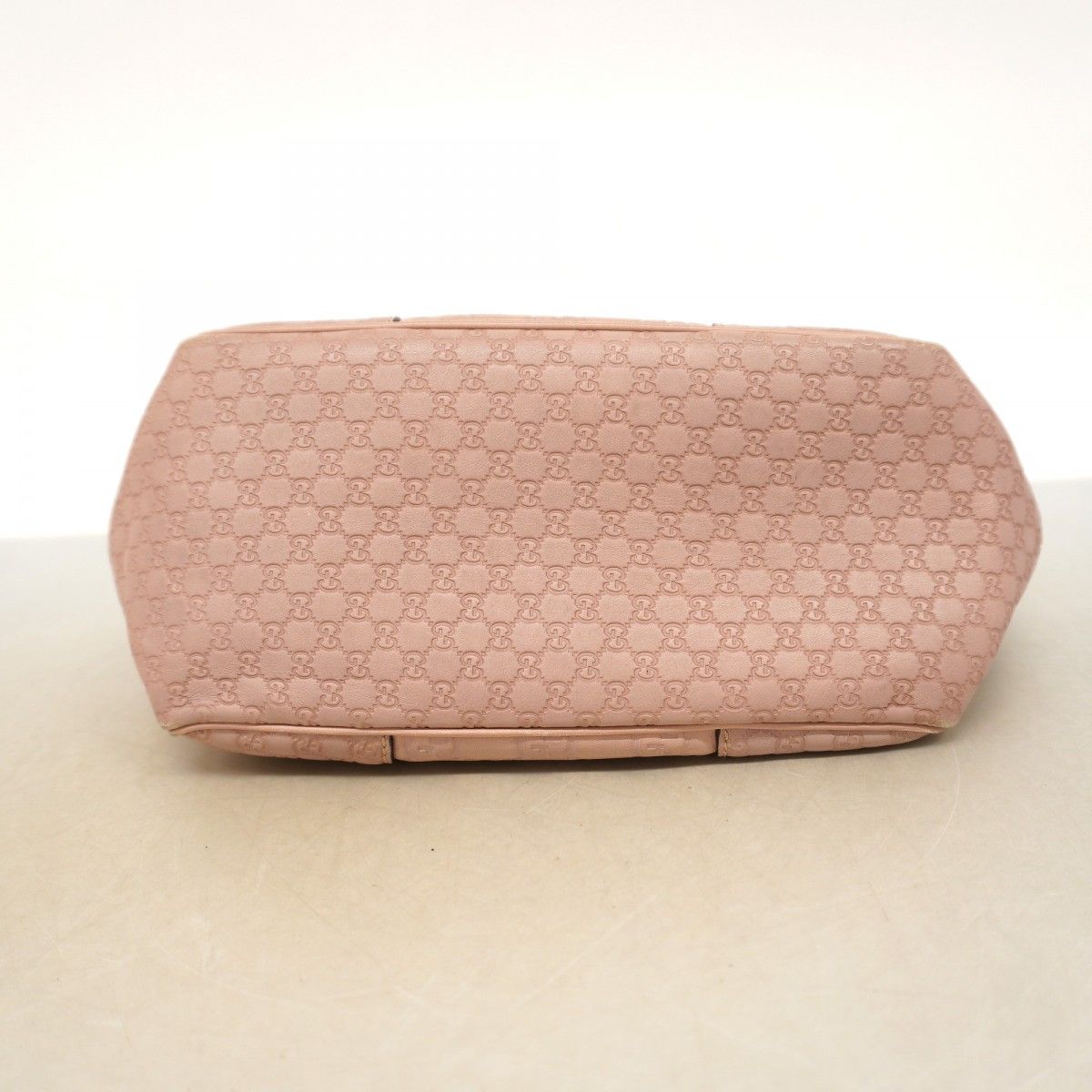 Gucci Tote Guccissima Leather Pink Champagne Gold — view 3