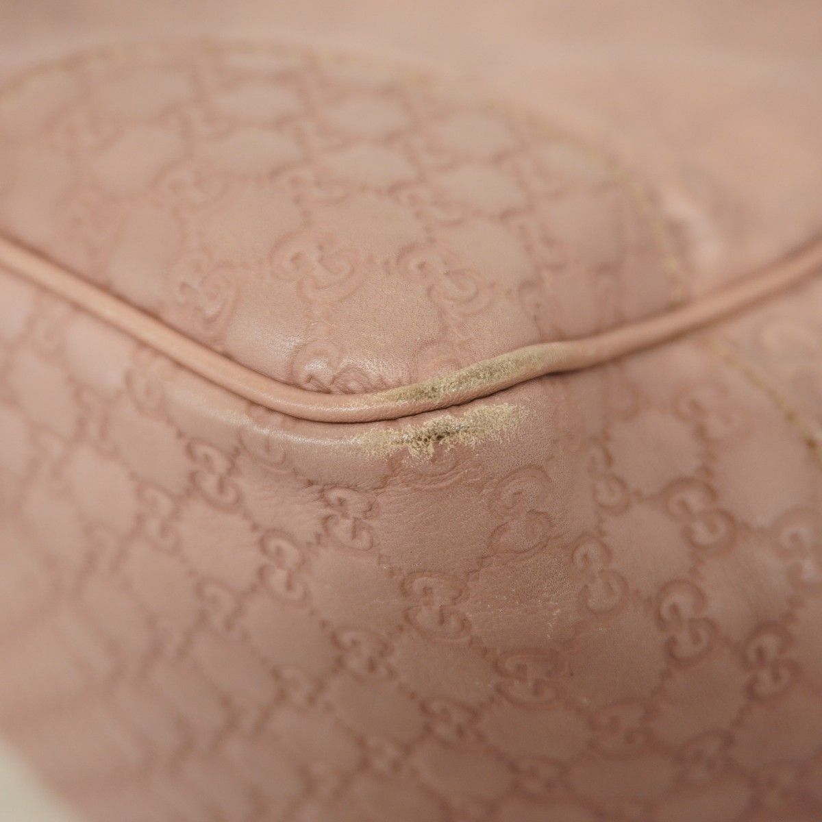 Gucci Tote Guccissima Leather Pink Champagne Gold — view 6
