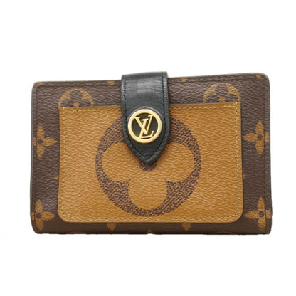 Louis Vuitton Wallet Monogram Reverse Portefeuille Juliette Brown