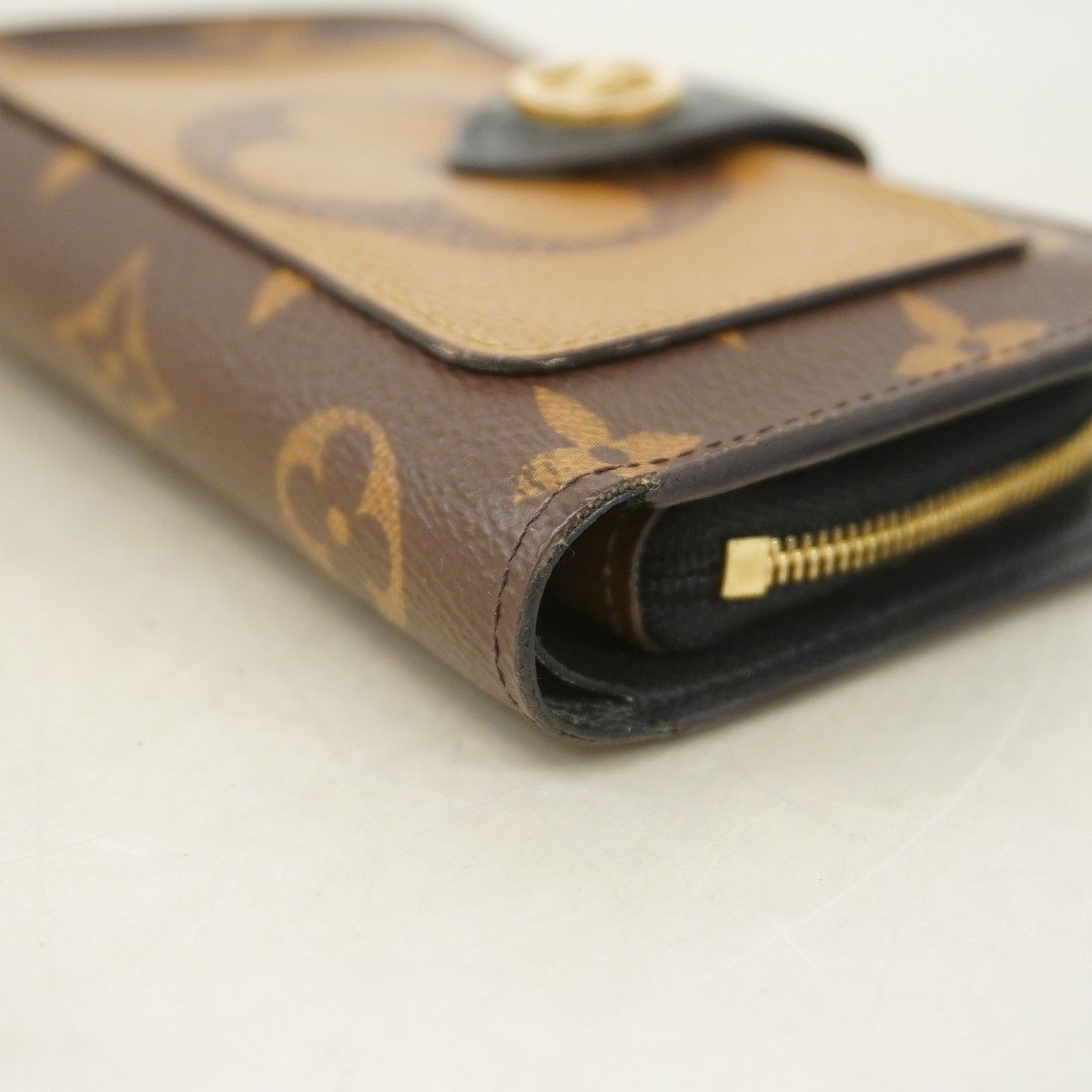 Louis Vuitton Wallet Monogram Reverse Portefeuille Juliette Brown — view 7