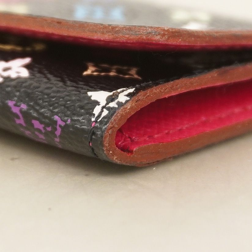 Louis Vuitton Key Case Monogram Multicolor Multicles 4 Noir Grenade Key Holder — view 5