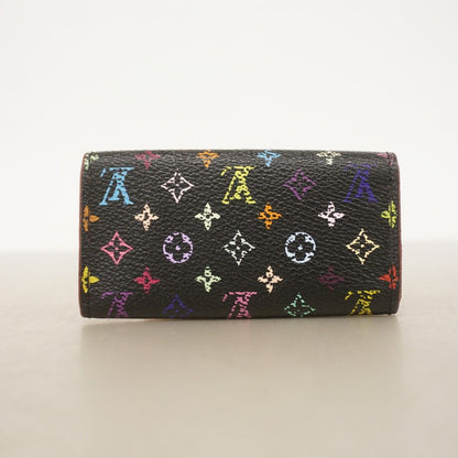 Louis Vuitton Key Case Monogram Multicolor Multicles 4 Noir Grenade Key Holder — view 6