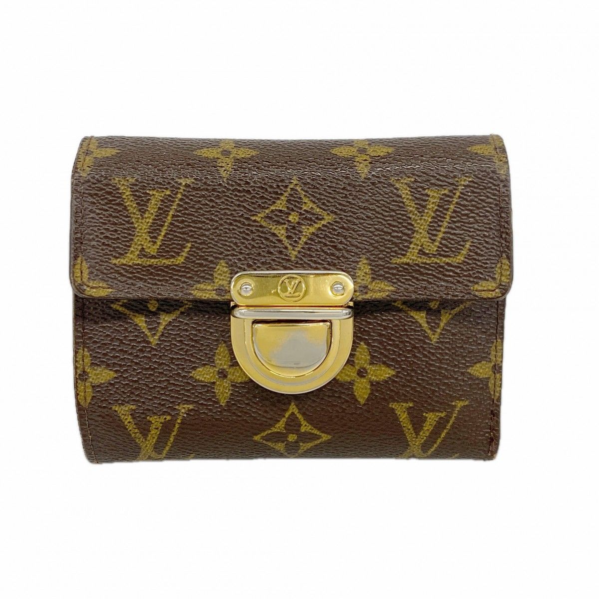 Louis Vuitton Trifold Wallet Monogram Portefeuille Koala Brown