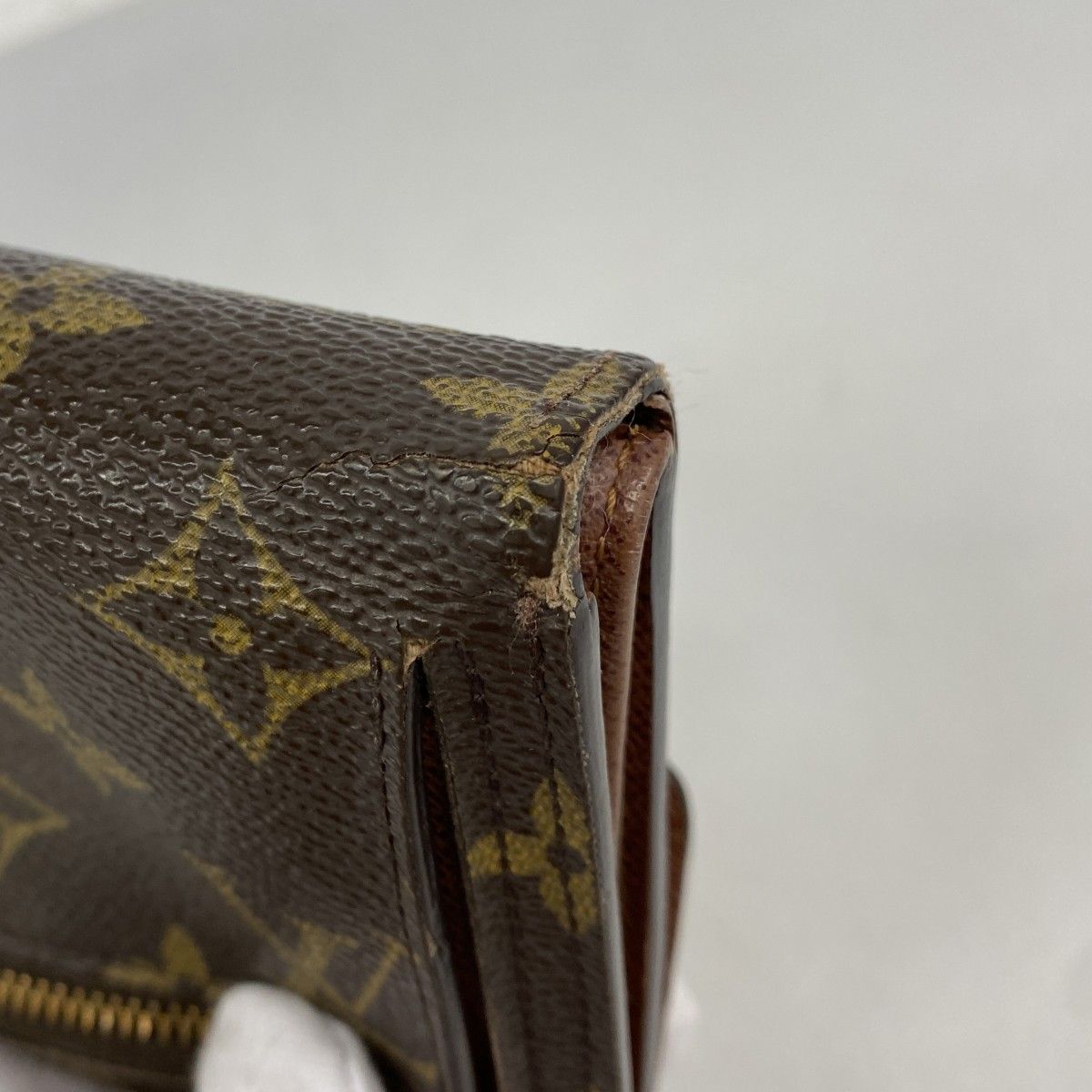 Louis Vuitton Trifold Wallet Monogram Portefeuille Koala Brown — view 5