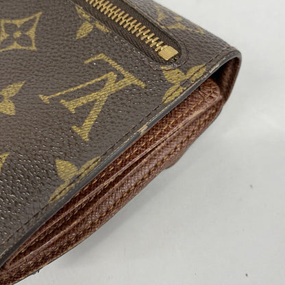 Louis Vuitton Trifold Wallet Monogram Portefeuille Koala Brown — view 7