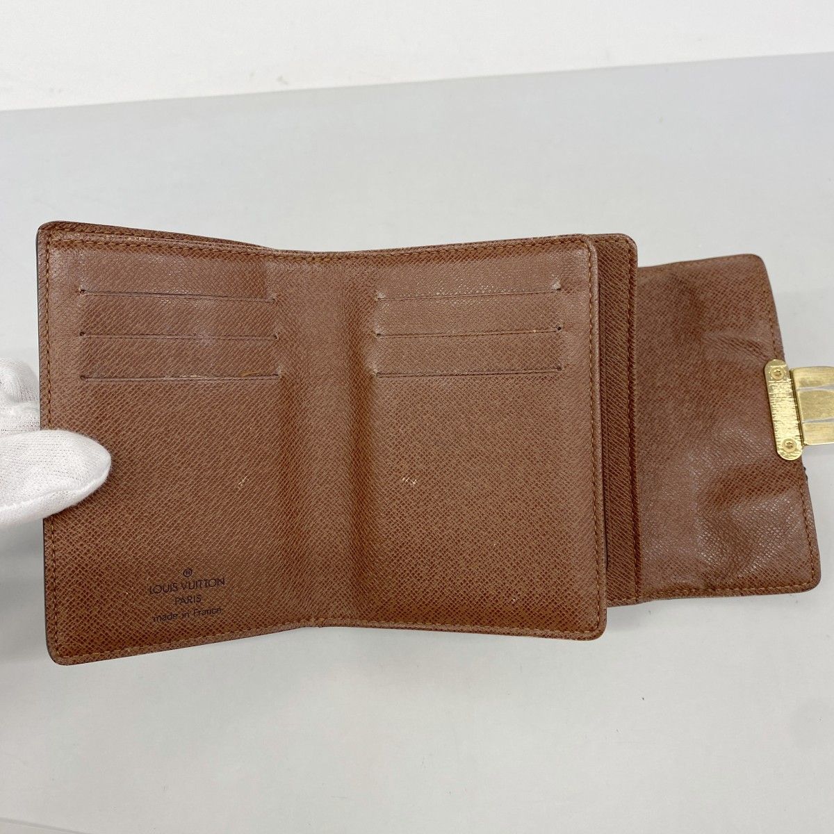 Louis Vuitton Trifold Wallet Monogram Portefeuille Koala Brown — view 3